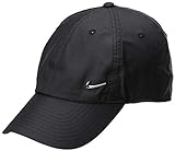 Nike U Nk H86 Cap Metal Swoosh Hat, Unisex Adulto, Negro (Black/Metallic Silver), Talla única