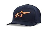 Alpinestars Ageless Curva Hat Gorra de béisbol, Marino/Naranja, L-XL para Hombre