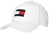 Tommy Hilfiger Big Flag Cap Gorro/Sombrero, TH Optic Blanco, Taille Unique para Hombre