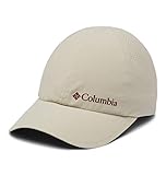 Columbia Silver Ridge III, Gorra unisex, Fibra sintética, Color Beige (Fossil), Talla única (Ajustable), Art. 1840071