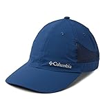 Columbia Tech Shade Hat Gorra, Unisex Adulto, Azul (Carbon), One Size (Adjustable)