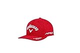 Callaway Golf Mens TA Performance Pro 21 Cap-Red M/L Golf Hat, Hombre, Rojo Heather