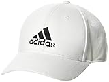 adidas Bball Cap Cot Gorra, Unisex Adulto, White/White/Black, OSFM