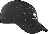 Salomon Gorra reflectante, Unisex, REFLECTIVE CAP, Protección UV, Negro, Talla única, LC1425800