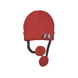 H.eternal(TM) Gorro de Punto para bebé con diseño de Dibujos Animados Rojo Rosso M