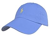 Ralph Lauren Gorra deportiva de algodón, talla única, color azul