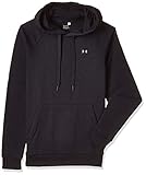 Under Armour Rival Fleece Po Hoodie Sudadera con Capucha, Hombre, Negro (Black/Black (001), S