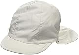 Sterntaler Gorro con visera y protector de cuello, Con cintas, Edad: 9-12 meses, Tamaño: 47, Gris claro