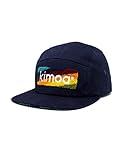 Kimoa - Plana Gorra de béisbol, Azul, Estándar Unisex Adulto