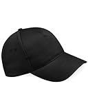 Gorra de béisbol Beechfield B15, 5 paneles Negro negro Taille unique