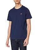 Levi's SS Original Hm tee Camiseta, Cotton + Patch Dress Blues, M para Hombre