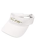 Tommy Hilfiger AW0AW09840 Signature - Gorra para mujer (talla única), color blanco