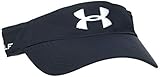 Under Armour Men's Core Golf Visor Gorras Con Visera De Corte Clásico, Gorra De Hombre Hombre Negro OSFA