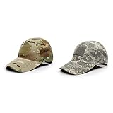 Gorra de BéIsbol Camuflaje,2 Pcs Tactical Hat,TáCtica Gorra de BéIsbol,Gorras de Camuflaje Militar Del EjéRcito,Suave y Confortable,Para Actividades Al Aire Libre Como La Pesca,El Campamento y La Caza