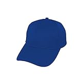 Gorra de Béisbol Ajustable de Estilo Polo Clásico Deportivo Casual de Color Liso Suave y Transpirable Unisex para Adultos y Niños Modelo JDH-1 (Azul, Talla Adulto/58cm)