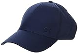 Calvin Klein Cotton Twill Cap Gorra de béisbol, Azul (Navy 411), Talla única (Talla del Fabricante: OS) para Hombre
