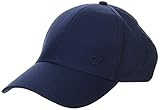 Calvin Klein Cotton Twill Cap Gorra de béisbol, Azul (Navy 411), Talla única (Talla del Fabricante: OS) para Hombre