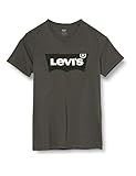 Levi's Housemark Graphic tee T-Shirt, Grey (Ssnl Hm Forge Iron 0248), Medium para Hombre