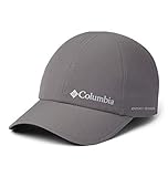 Columbia Silver Ridge III, Gorra unisex, Fibra sintética, Color Gris (City Grey), Talla única (Ajustable), Art. 1840071