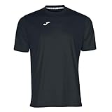 Joma Combi Camiseta Manga Corta, Hombre, Negro, M