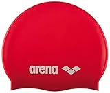 Arena Classic Jr Gorro de Natación, Unisex niños, Rojo (Red/White), Talla Única