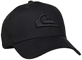 Quiksilver Mountain & Wave Gorra New Era Elástica, Hombre, Negro, S/M