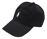 Ralph Lauren Gorra deportiva clásica para hombre, color negro