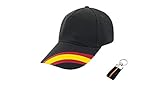 Gorra Negra Bandera España Incluye Llavero Lona Gorras de Hombre Verano Mujer Visera Tenis Baratas béisbol Padel Deporte Senderismo Ajustables Transpirable