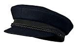 Balke Gorra de marinero de Capitán Para Unisex Adultos [Azul - 7.5]