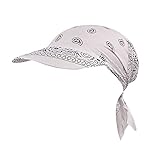 Unisex Retro De Algodón De Impresión De La Flor Sombrero De La Cabeza Del Sombrero Plano Del Sombrero De Sol Ajustable Del Sombrero Del Béisbol Del Turbante Del Envoltura Gorra-Blanco, China