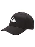 Quiksilver Decades Gorra de béisbol, Negro, Talla única para Hombre