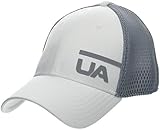 Under Armour Men's Train Spacer Mesh Cap Gorra, Hombre, Blanco (White/Steel/White 100), M/L