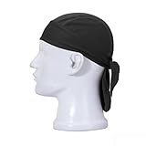 Bandana ciclismo/bicicleta bandeau deporte bufanda pañuelo pirata transpirable bajo casco moto gorro cálido capucha Beach UV/viento protección cabeza para adultos hombres mujeres