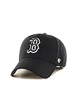 Gorra unisex de los New York Yankees, marca '47, hombre, B-MVPSP02WBP-BKA, Red Sox Black/White Outline, talla única