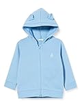 United Colors of Benetton Felpa Zip Chaqueta Punto, Azul (Dusk Blue 29j), 68 para Bebés