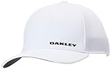 Oakley Gorra de béisbol para Hombre. Negro y Blanco. Large/X-Large