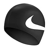 NIKE Silicone Cap Gorro De Natación, Unisex Adulto, Black, Talla Única