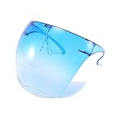 Gafas De Sol Gafas De Sol De Mujer De Gran Tamaño De Cara Completa para Hombre Gafas De Mujer Visera Protectora Gafas Impermeables C3Blue