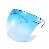 Gafas De Sol Gafas De Sol De Mujer De Gran Tamaño De Cara Completa para Hombre Gafas De Mujer Visera Protectora Gafas Impermeables C3Blue