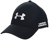 Under Armour Men's Golf Headline 2.0 Cap Gorra, Hombre, Negro (Black/White 002), M/L