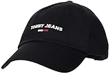 Tommy Jeans TJM Sport Cap Gorro/Sombrero, Negro, OS para Hombre