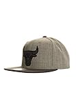 Mitchell & Ness Dual Heather Chicago Bulls - Gorra, color gris