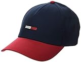 Tommy Jeans TJM Flag Cap Gorra de béisbol, Beige (Corporate 0f6), Talla Única (talla del fabricante: OS) para Hombre