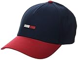 Tommy Jeans TJM Flag Cap Gorra de béisbol, Beige (Corporate 0f6), Talla Única (talla del fabricante: OS) para Hombre