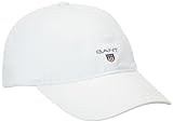 Gant Twill Cap, Gorra De Béisbol Para Hombre, Blanco (White), Talla única