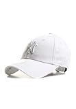 New Era Wmn Essential 940 9Forty - Gorra para Mujer, Diseñ York Yankees, Talla única, Color Blanco