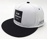 Gorra De Beisbol Paneles Clásicos Parche De Plástico De Algodón para Hombre Gorra De Béisbol De ala Plana Sombrero De Hip Hop OneSize 4