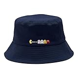 DORRISO Mujer Sombrero de Sol Visera Protección UV Turismo Playa Vacaciones Visera Sombrero Algodón Azul