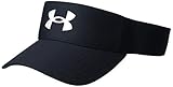 Under Armour Men's Blitzing Visor , Black (001)/White , One Size Fits Most