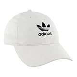 Adidas Gorra de Tirantes relajados para Hombre, Hombre, 975950, Blanco y Negro, Talla única